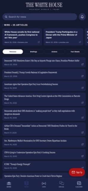 The White House — App Store screenshot 2