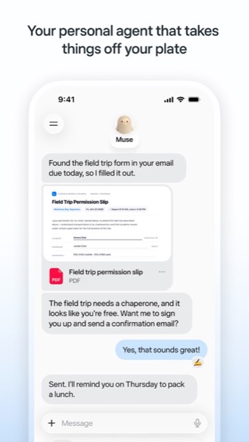 Muse from Meta — App Store screenshot 1