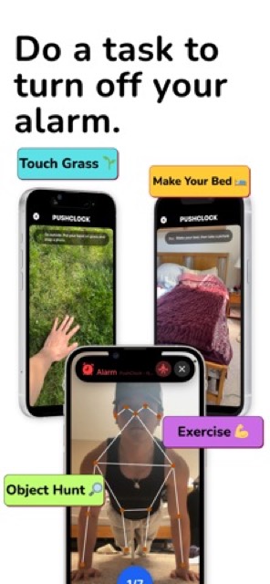 PushClock - Loud Alarm Clock — App Store screenshot 2