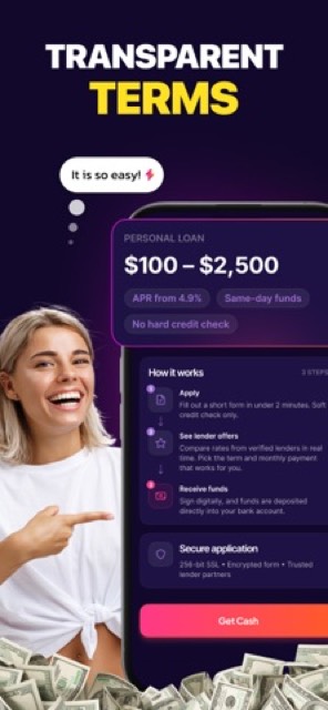 Cash Advance: Borrow Money App — App Store screenshot 3