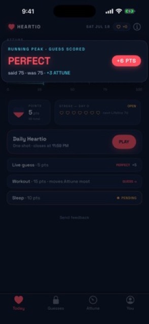 Heartio: Heart Rate Awareness — App Store screenshot 4