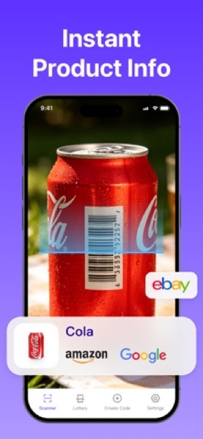 QR Code Barcode Ai Reader — App Store screenshot 3