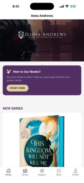 Ilona Andrews — App Store screenshot 1
