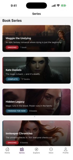 Ilona Andrews — App Store screenshot 2