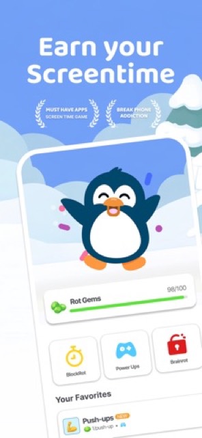 BlockRot: Screen Time Control — App Store screenshot 1