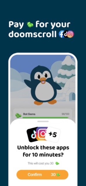 BlockRot: Screen Time Control — App Store screenshot 3