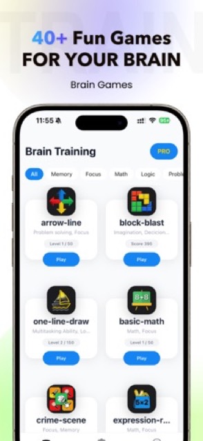 IQ Elevate - Brain Training — App Store screenshot 4