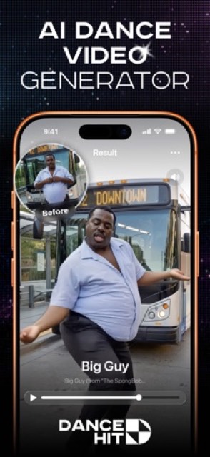 DanceHit: AI Dance Generator — App Store screenshot 1