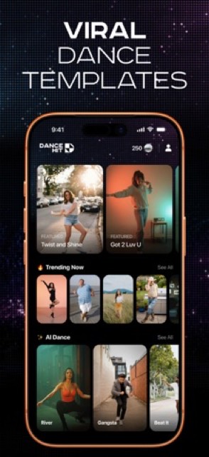 DanceHit: AI Dance Generator — App Store screenshot 2