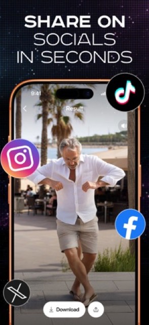 DanceHit: AI Dance Generator — App Store screenshot 5