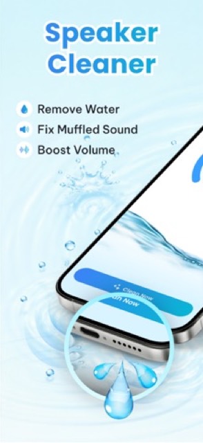 Speaker Cleaner: Eject Water — App Store screenshot 1