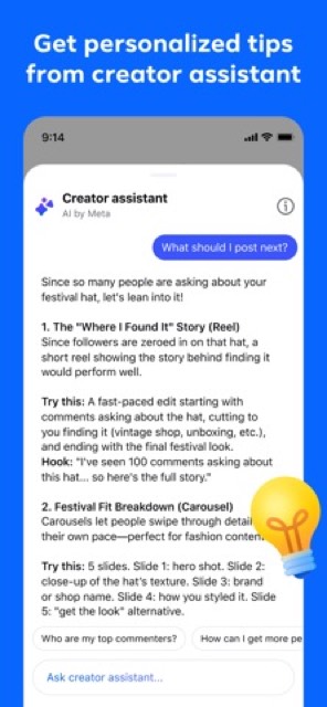 Facebook Creator Studio — App Store screenshot 2