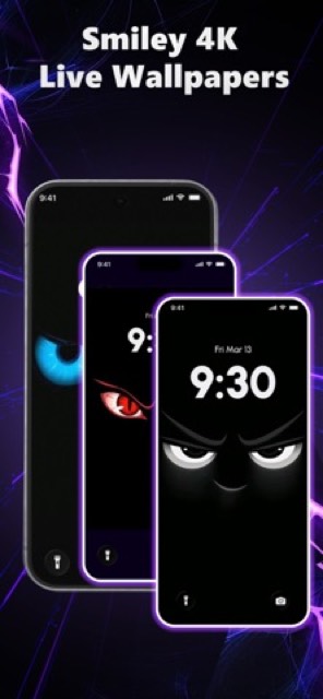 Silly Fun Smile Live Wallpaper — App Store screenshot 1