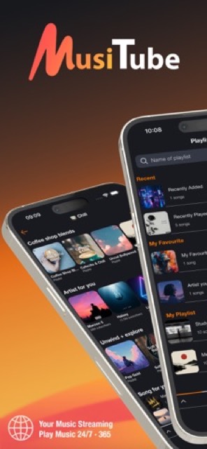MusiTube: Your Music Streaming — App Store screenshot 1