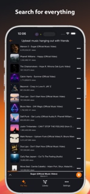MusiTube: Your Music Streaming — App Store screenshot 5