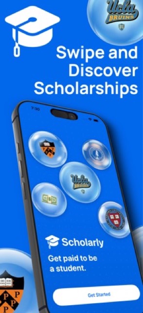 Scholarly - Swipe and Apply — App Store screenshot 1