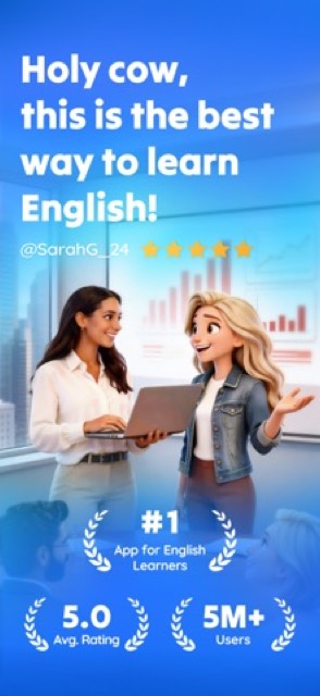 Talko: Learn English with AI — App Store screenshot 1