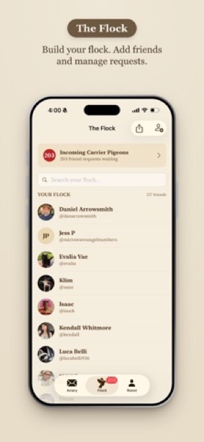 carrier pidge — App Store screenshot 4