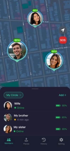 LocFam : Family Locator — App Store screenshot 1