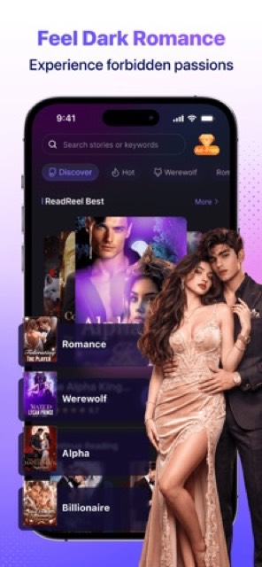 ReadReel: Romance Novels — App Store screenshot 2