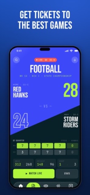 SportsBreak: Local Sports News — App Store screenshot 3