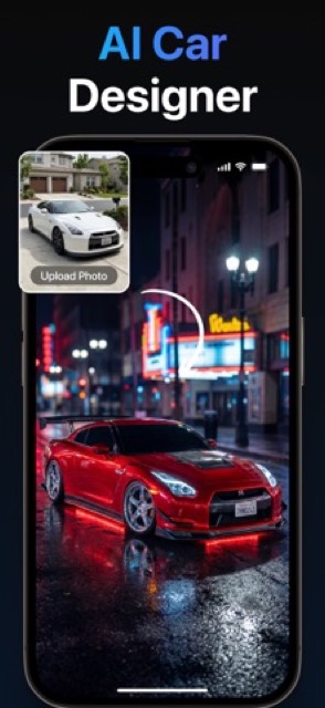 Modyfy: AI Car Designer — App Store screenshot 1