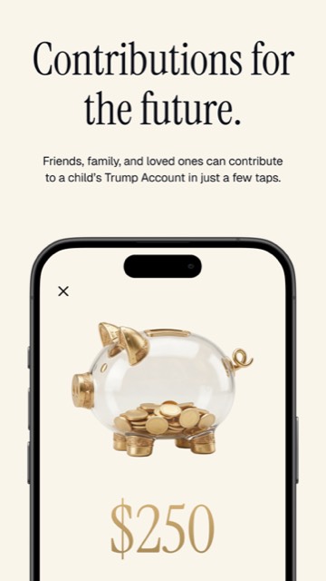 Trump Accounts: Official App — App Store screenshot 3