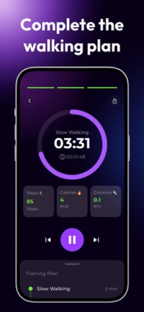WalkRuns-Walking Weight Loss — App Store screenshot 3