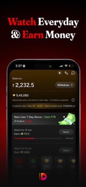 Drama: Watch & Earn — App Store screenshot 3