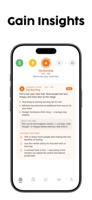 FastIQ: Fasting & Calorie AI — App Store screenshot 4