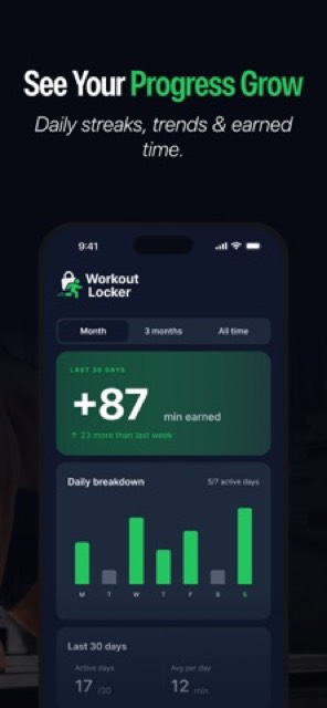 Workout Locker: Better Habits — App Store screenshot 5