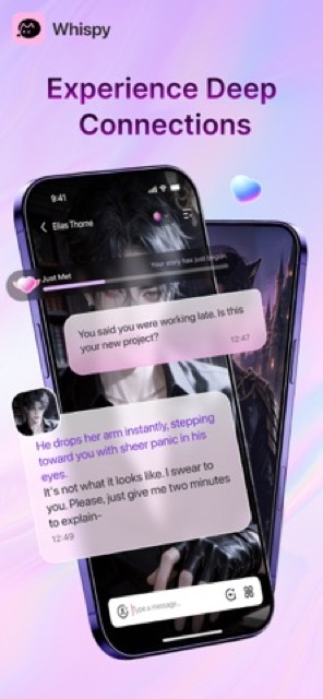 Whispy AI: Cozy Chat — App Store screenshot 3