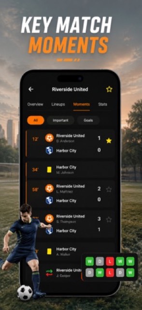 Live Score: Football Result — App Store screenshot 5