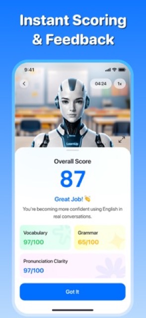 LearnUp: Speak & Learn English — App Store screenshot 4