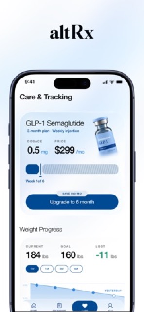 AltRx — App Store screenshot 1
