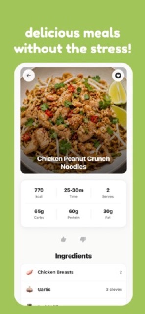 mise - meal planner — App Store screenshot 2