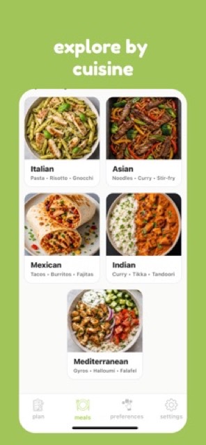 mise - meal planner — App Store screenshot 3