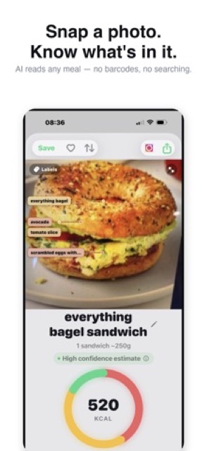 Free Food AI: Calorie Counter — App Store screenshot 1