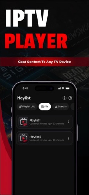 Streamo IPTV: M3U Xtream — App Store screenshot 1