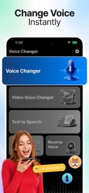 Ai Voice Changer Sound Effects — App Store screenshot 1