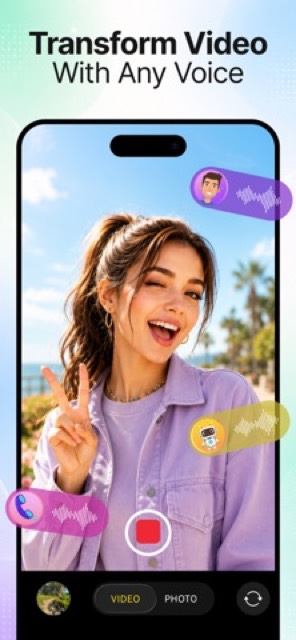 Ai Voice Changer Sound Effects — App Store screenshot 2