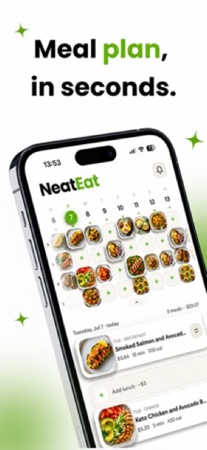 NeatEat - Meal Planner — App Store screenshot 1