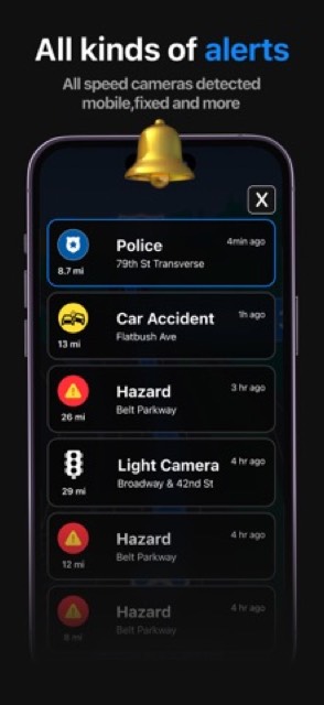 proRadar・Radar & Speed Cameras — App Store screenshot 4