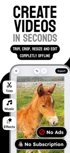 Video Editor: Reels & Shorts — App Store screenshot 1
