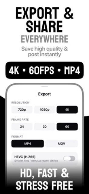Video Editor: Reels & Shorts — App Store screenshot 4