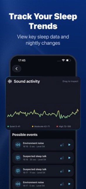 SleepSense: Sleep Tracker — App Store screenshot 3