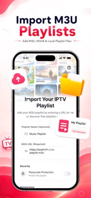 IPTV VisionX — App Store screenshot 2