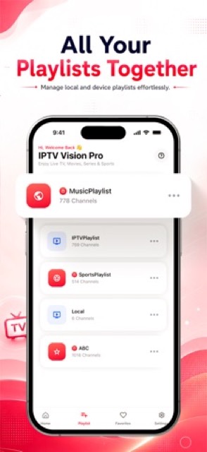 IPTV VisionX — App Store screenshot 4