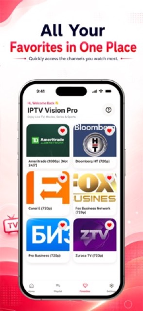 IPTV VisionX — App Store screenshot 5
