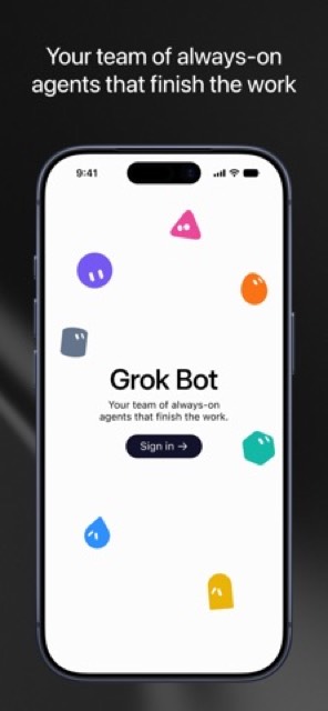 Grok Bot — App Store screenshot 1